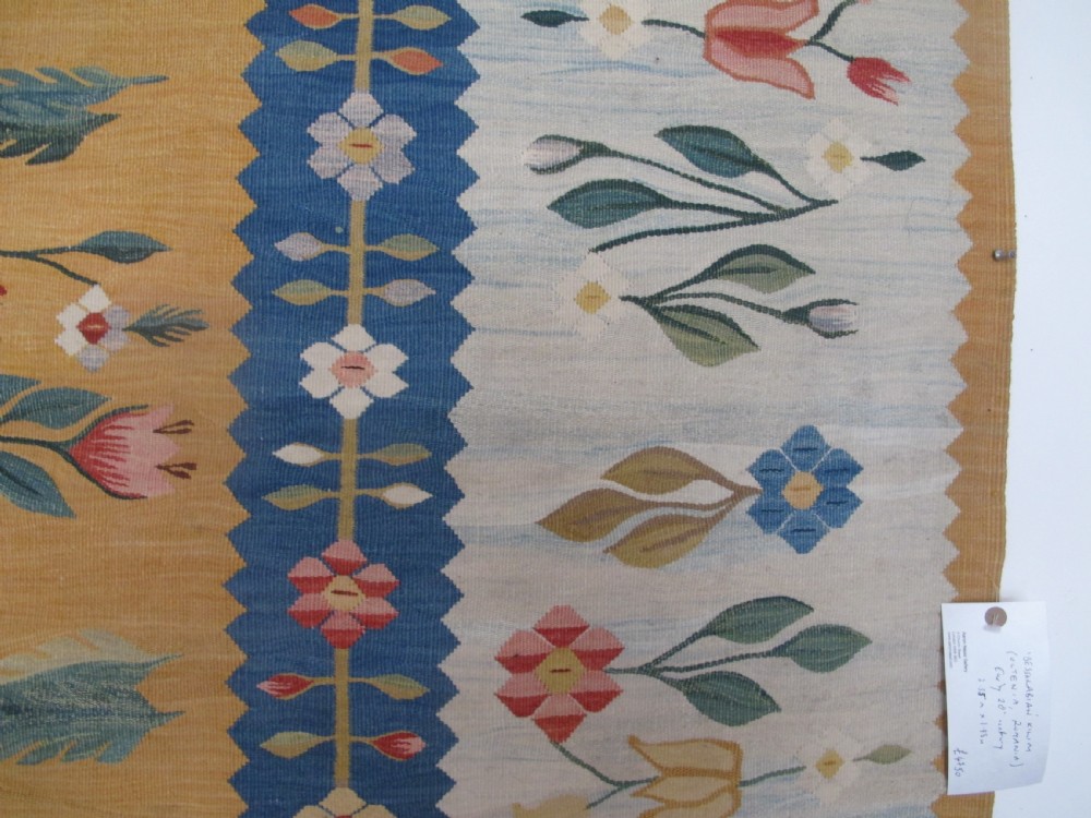 Fine 'Bessarabian' Kilim, 2.35m x 1.93m View VI