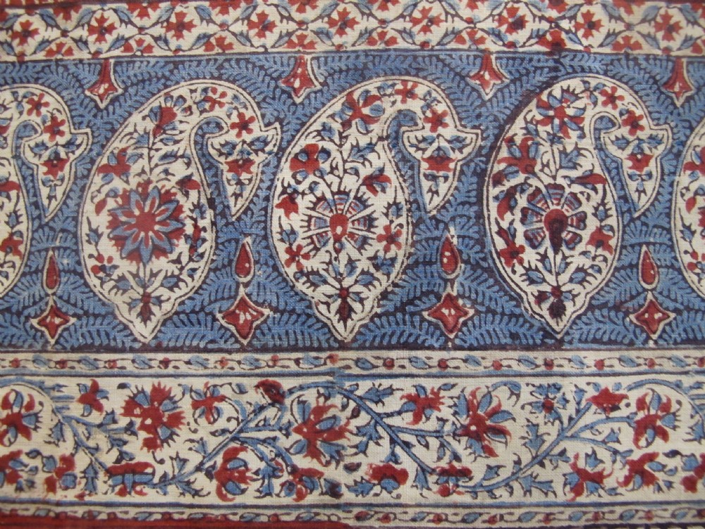 Very Rare Persian Khalamkari, Circa 1880, 1.92m x 4.53m View VI