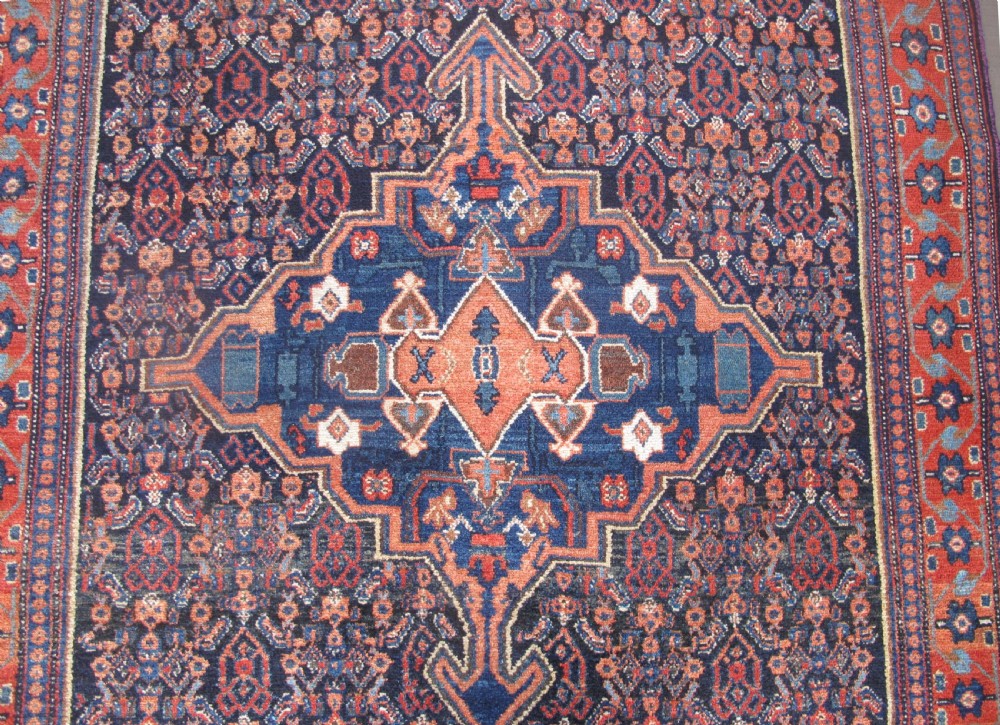 Fine Senneh Rug, Persia, circa 1900, 1.43m x 1.07m View VI
