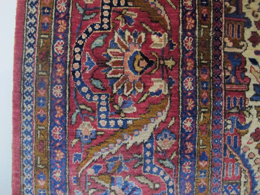Very Fine Silk Kashan Rug, Persia, Early 20th cent. 2.06m x 1.33m View V