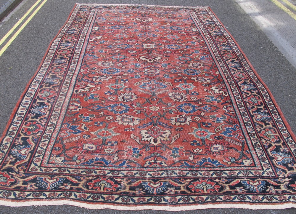 Decorative Mahal Carpet, Circa 1890, 3.40m x 2.30m