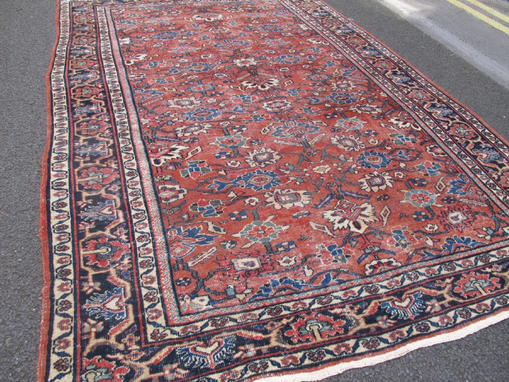 Decorative Mahal Carpet, Circa 1890, 3.40m x 2.30m View II