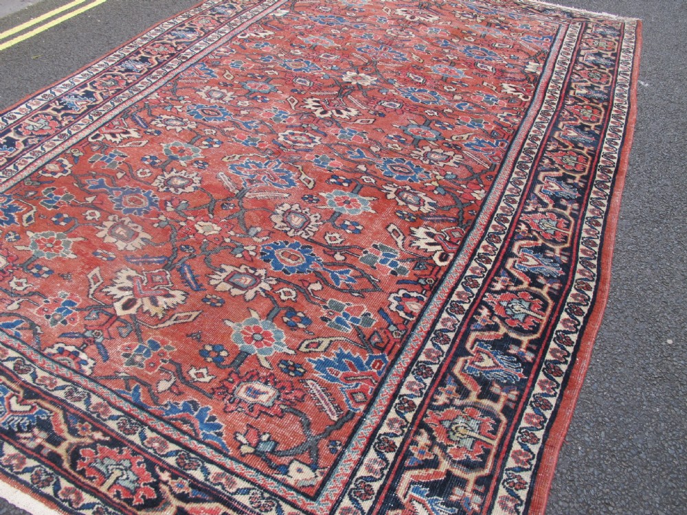 Decorative Mahal Carpet, Circa 1890, 3.40m x 2.30m View III