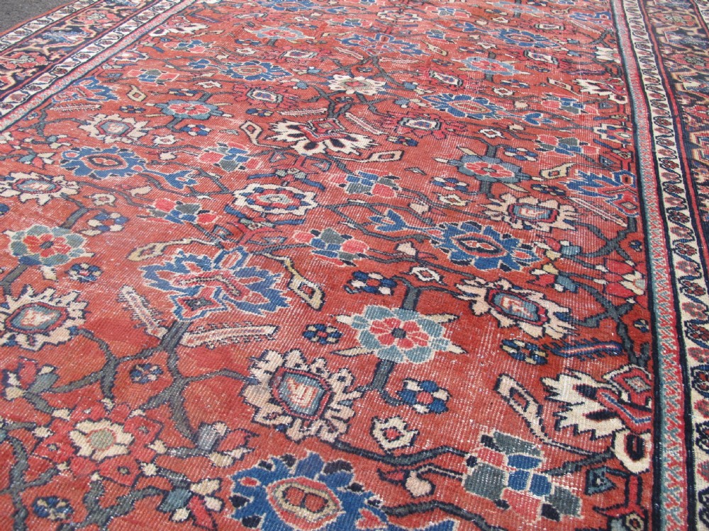 Decorative Mahal Carpet, Circa 1890, 3.40m x 2.30m View IV