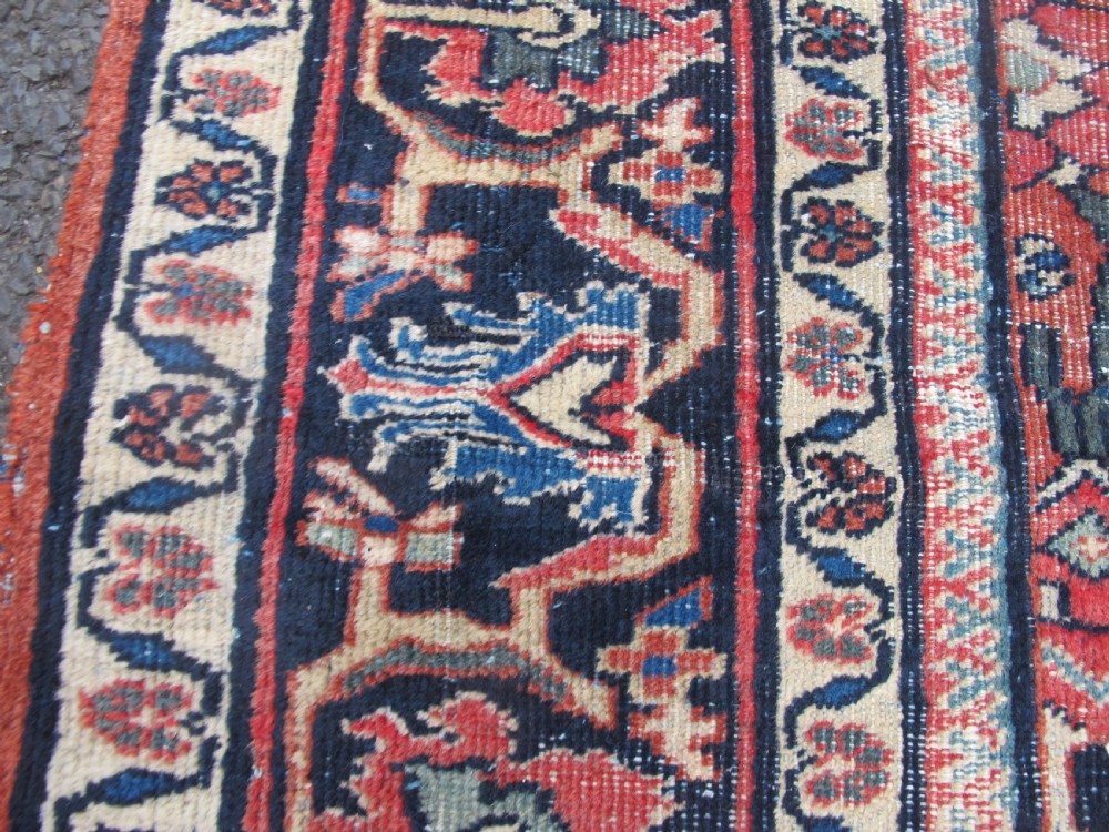 Decorative Mahal Carpet, Circa 1890, 3.40m x 2.30m View VII