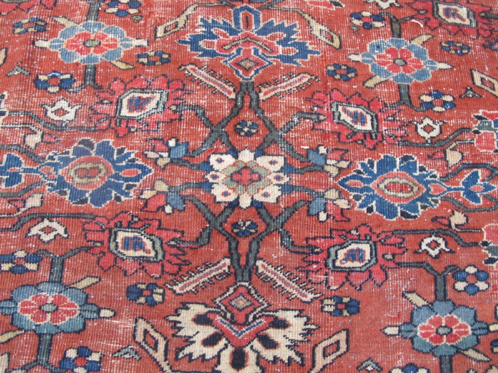 Decorative Mahal Carpet, Circa 1890, 3.40m x 2.30m View VIII