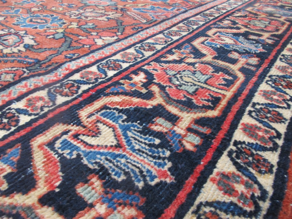 Decorative Mahal Carpet, Circa 1890, 3.40m x 2.30m View IX