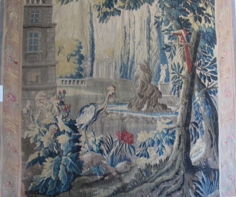 French Landscape Tapestry 2.10m x 2.45m View X
