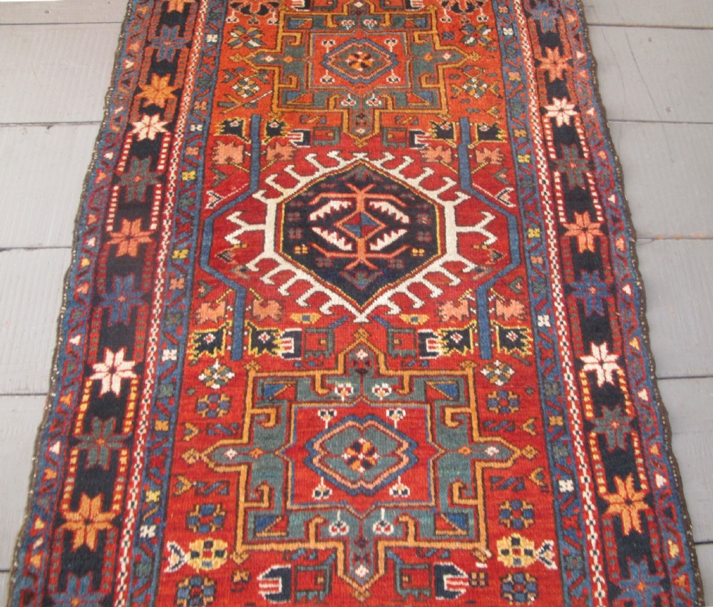Pretty Karaja Rug, North-West Persia, Circa 1890, 1.37m x 0.93m View II