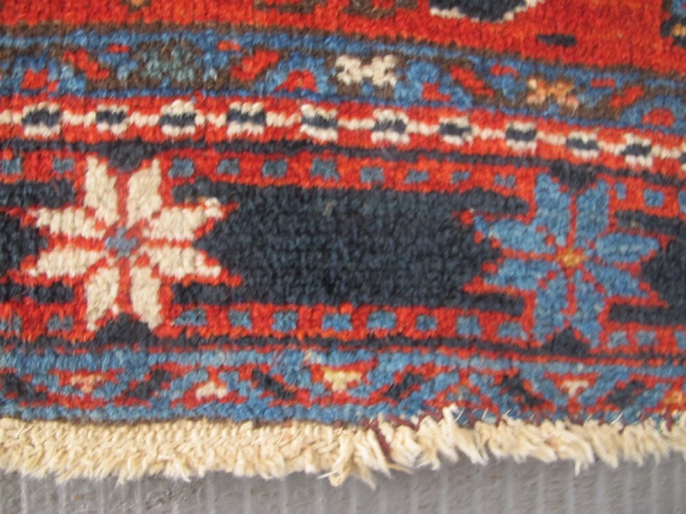 Pretty Karaja Rug, North-West Persia, Circa 1890, 1.37m x 0.93m View IV