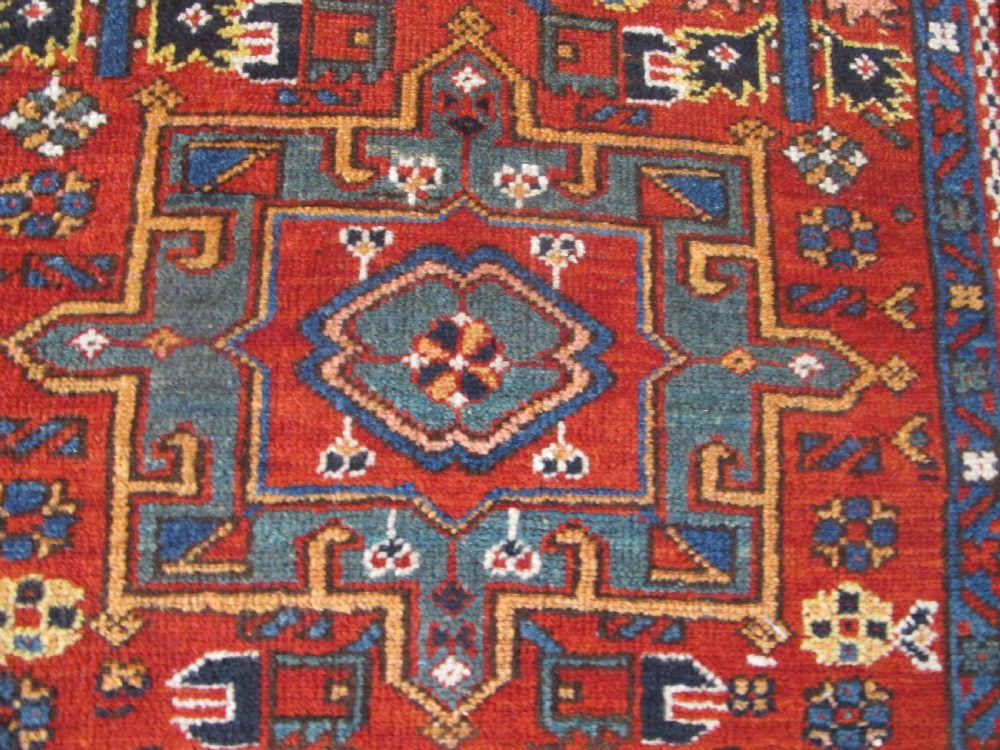 Pretty Karaja Rug, North-West Persia, Circa 1890, 1.37m x 0.93m View V