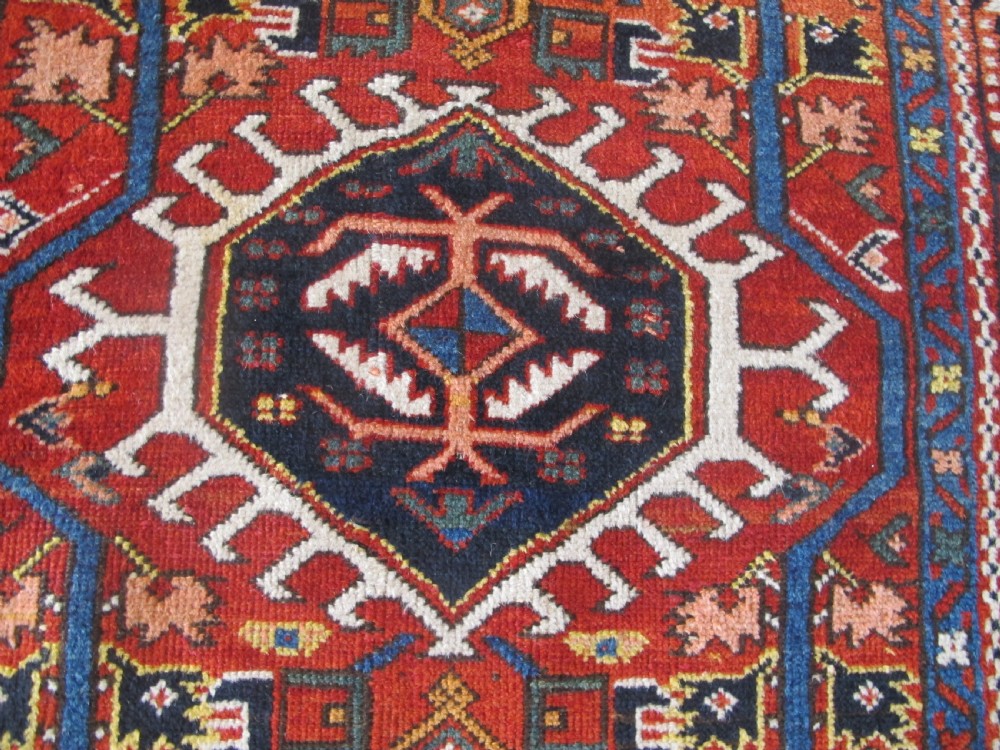 Pretty Karaja Rug, North-West Persia, Circa 1890, 1.37m x 0.93m View VI