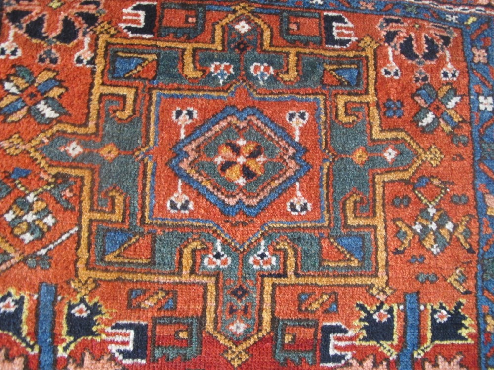 Pretty Karaja Rug, North-West Persia, Circa 1890, 1.37m x 0.93m View VII