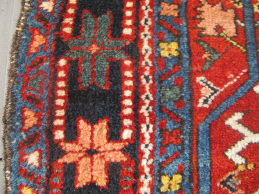 Pretty Karaja Rug, North-West Persia, Circa 1890, 1.37m x 0.93m View VIII