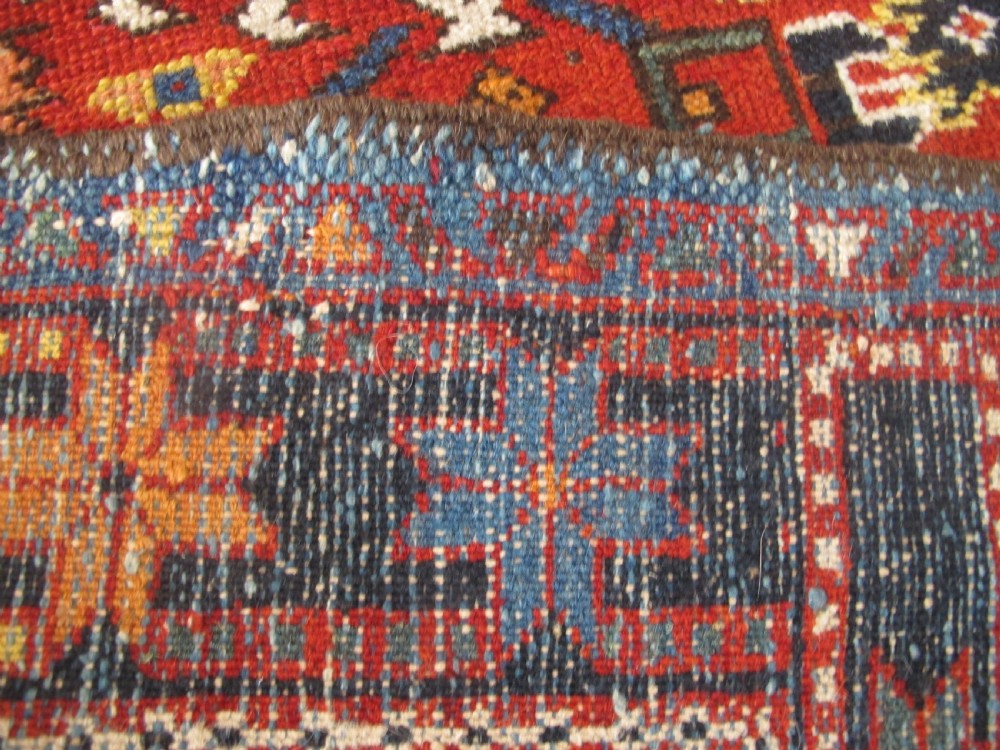 Pretty Karaja Rug, North-West Persia, Circa 1890, 1.37m x 0.93m View IX