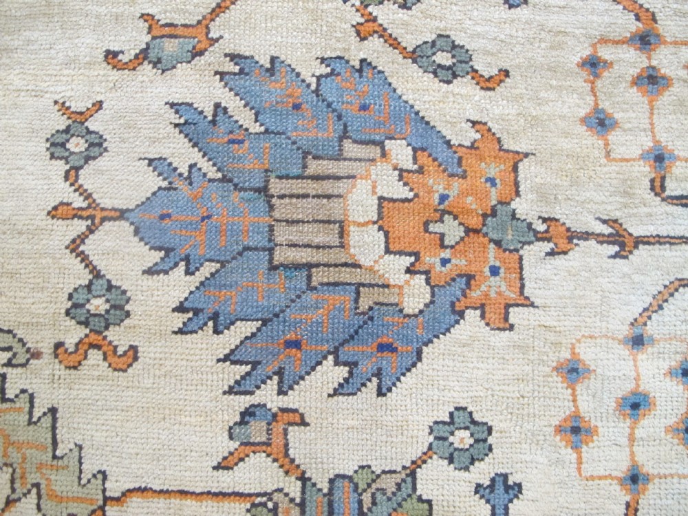 Decorative Oushak Carpet, Western Turkey, Circa 1900, 4.75m x 3.63m View VI