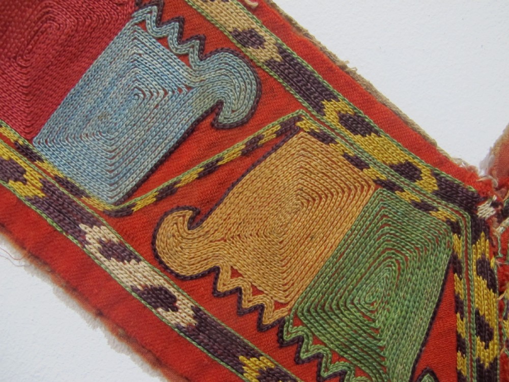 Lakai Embroidery, Uzbekistan, Late 19th century, 99cm x 61cm View V