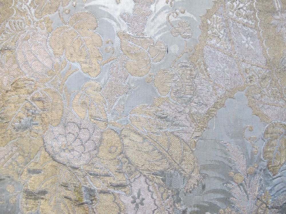 Silk and metal Thread Brocaded Panel, Probably France, 18th Century, 2.10m x 1.90m View V