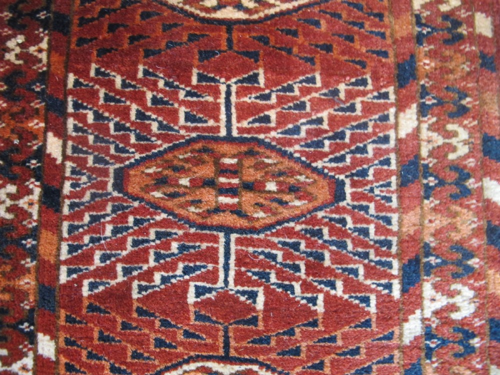 Antique Tekke Carpet, Central  Asia, Circa 1880,  View VI