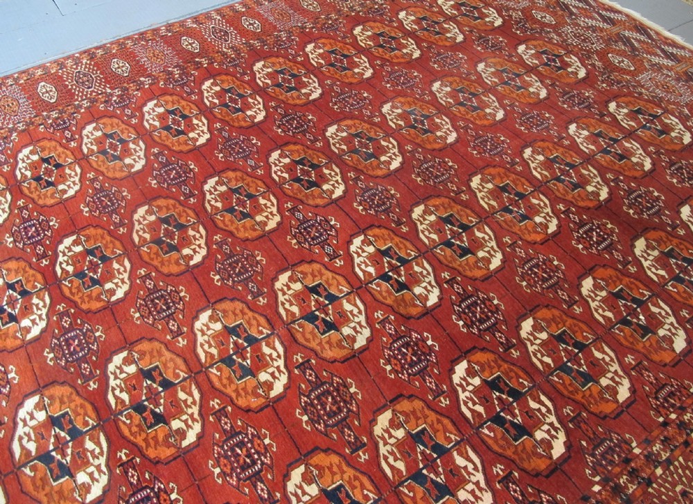 Antique Tekke Carpet, Central  Asia, Circa 1880,  View XII