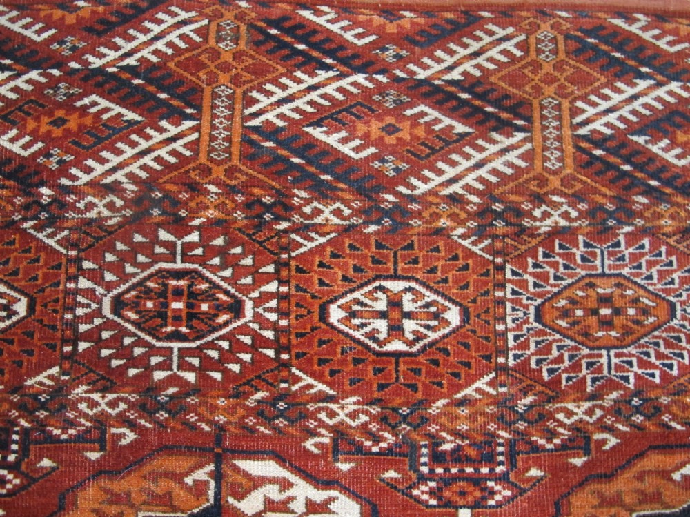 Antique Tekke Carpet, Central  Asia, Circa 1880,  View XIII