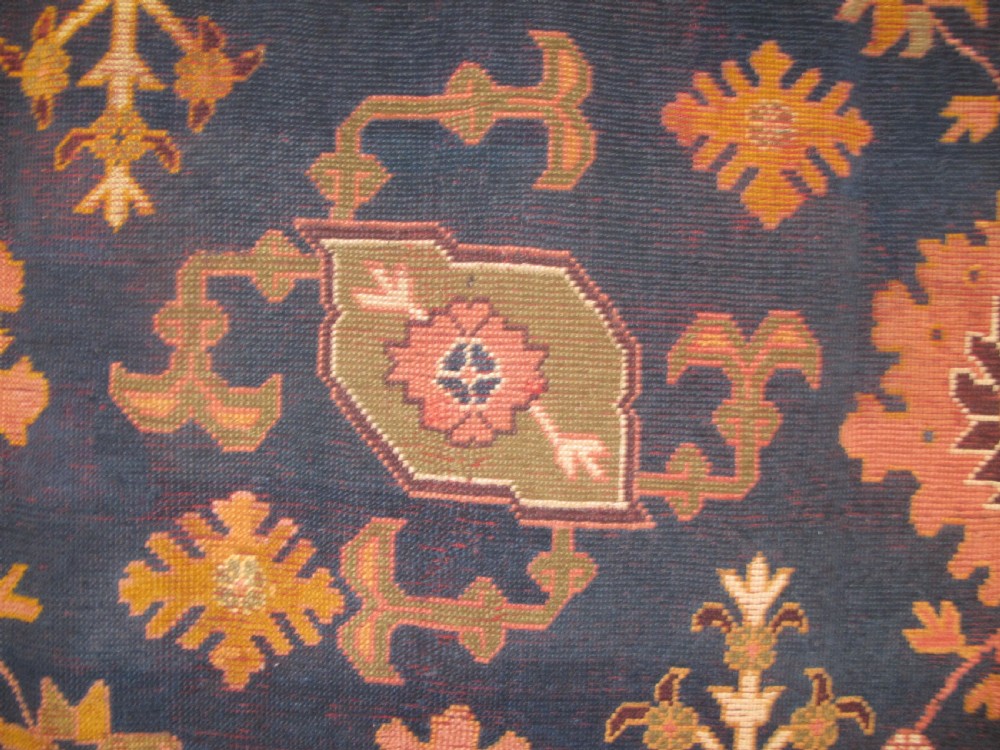 Oushak Carpet, Western Anatolia, Late 19th century, 3.46m x 2.72m View XI