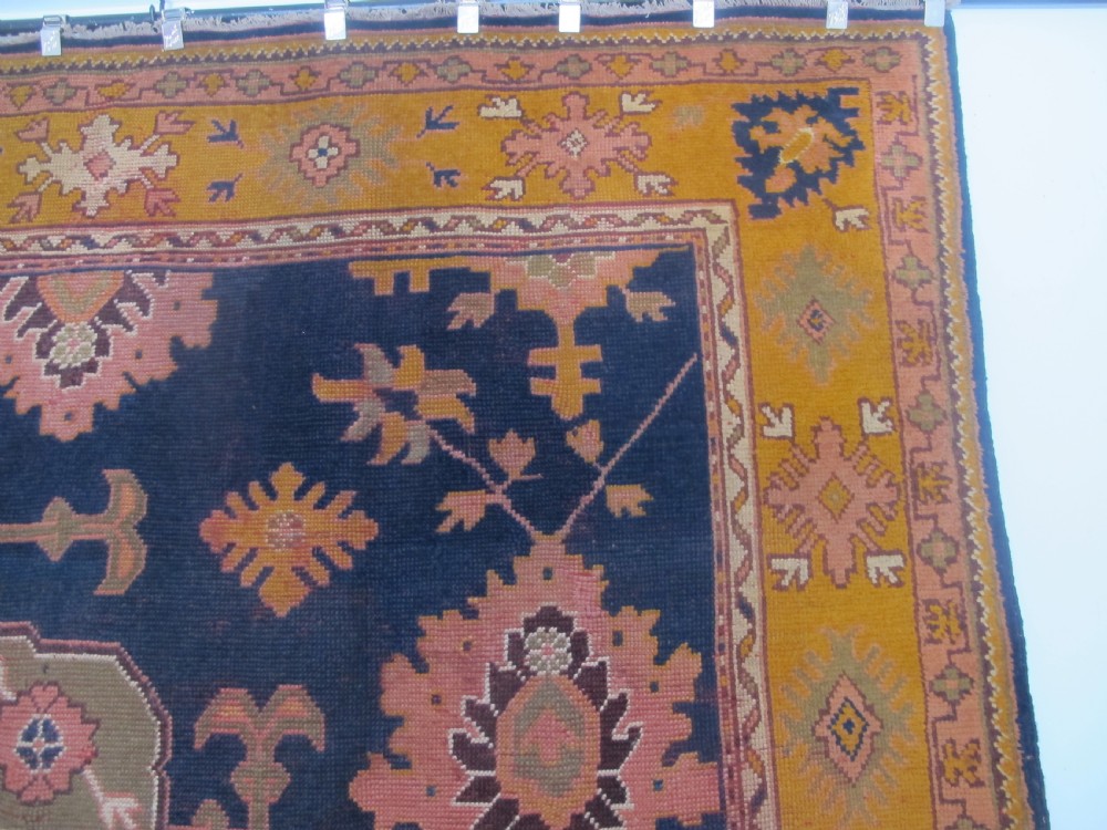 Oushak Carpet, Western Anatolia, Late 19th century, 3.46m x 2.72m View XII