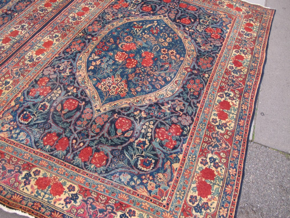 Pair of Fine Antique Tabriz Rugs, Circa 1900 View III