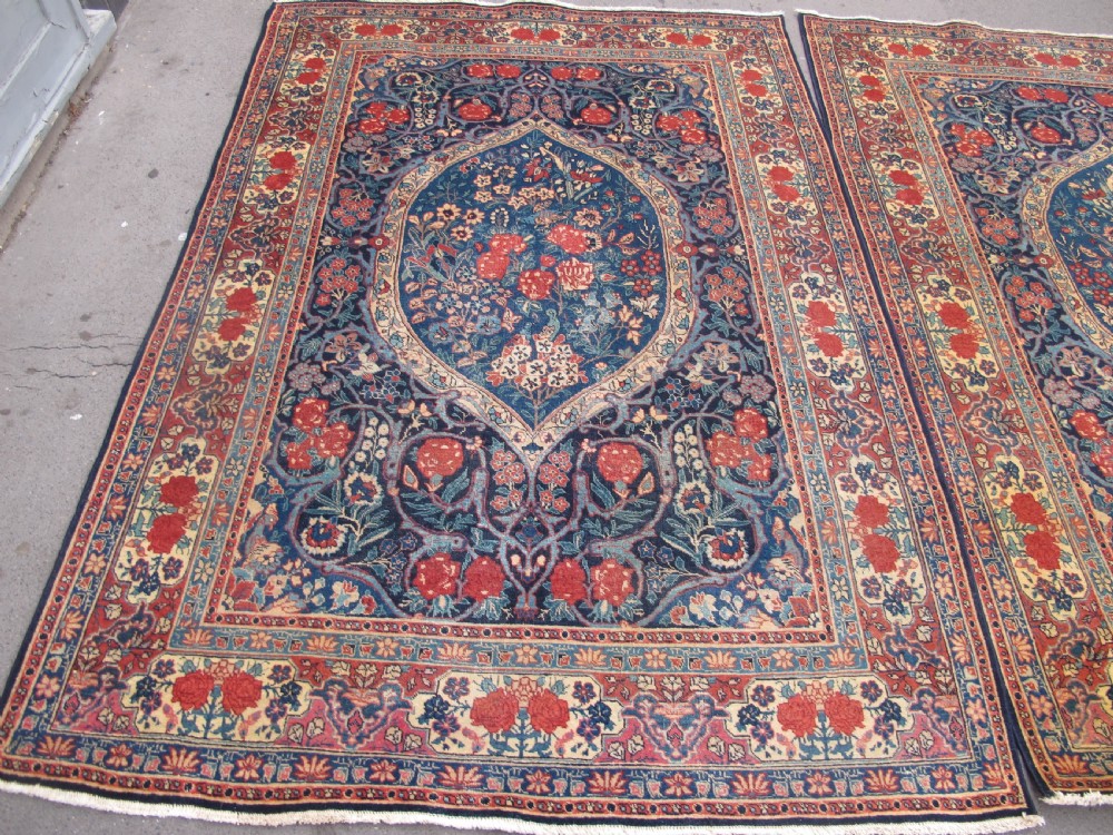 Pair of Fine Antique Tabriz Rugs, Circa 1900 View V