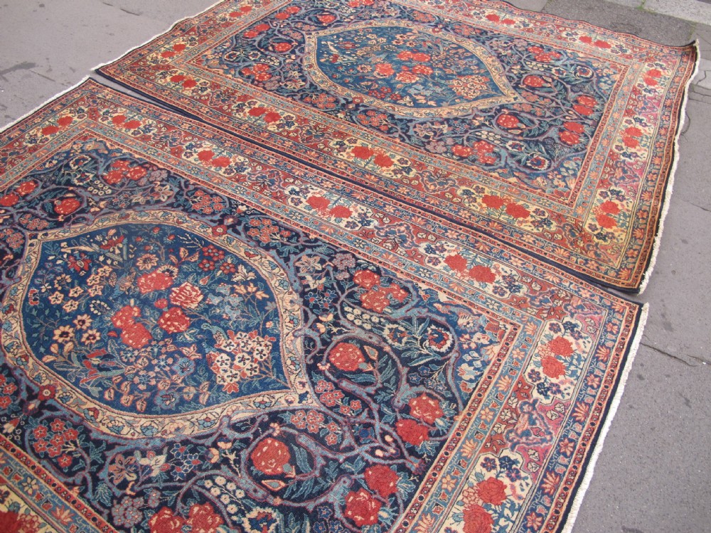 Pair of Fine Antique Tabriz Rugs, Circa 1900 View XIII