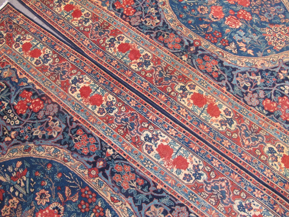 Pair of Fine Antique Tabriz Rugs, Circa 1900 View XIV