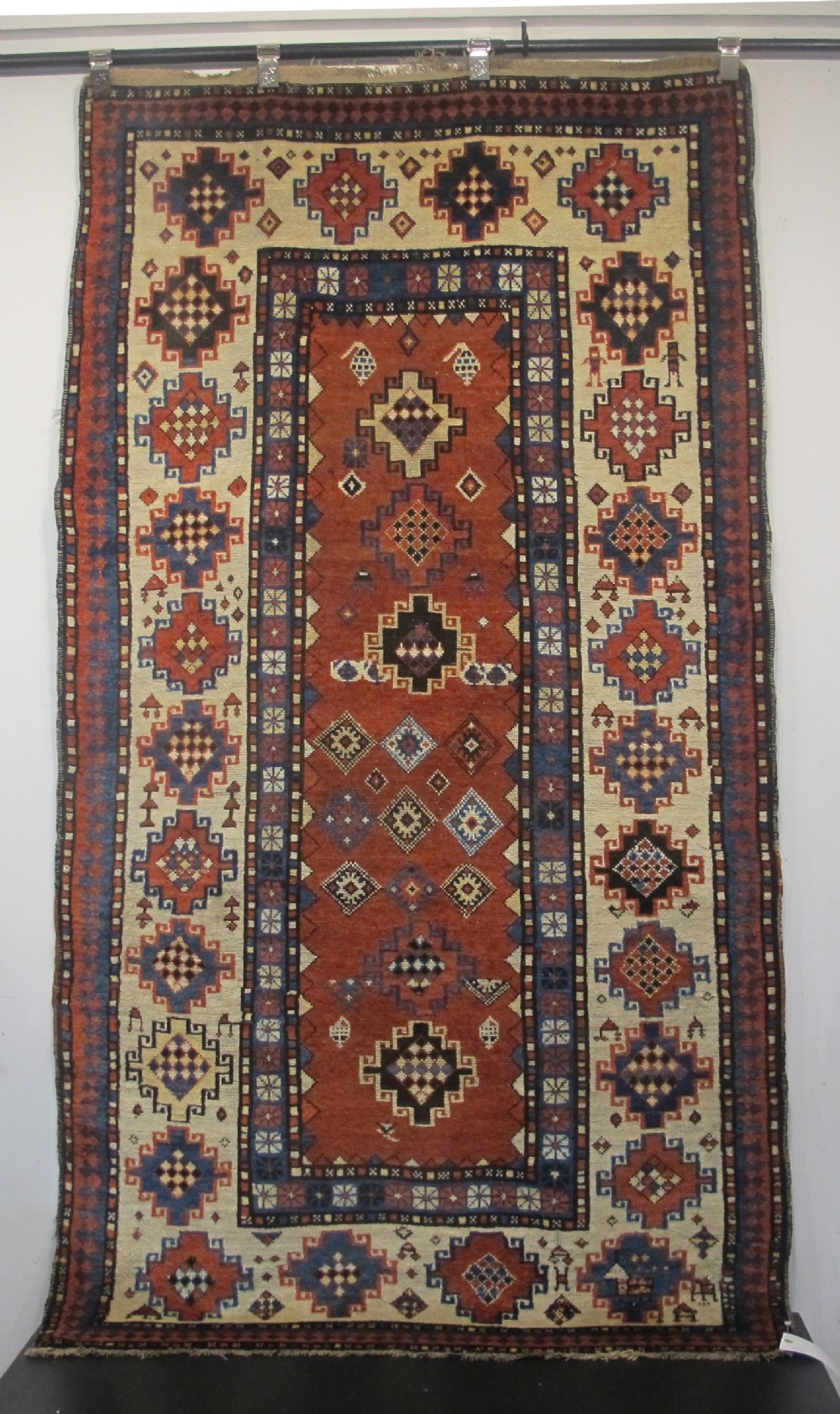 Antique Caucasian Rug, Circa 1870 2.20m x 1.20m