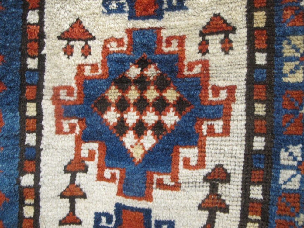 Antique Caucasian Rug, Circa 1870 2.20m x 1.20m View V