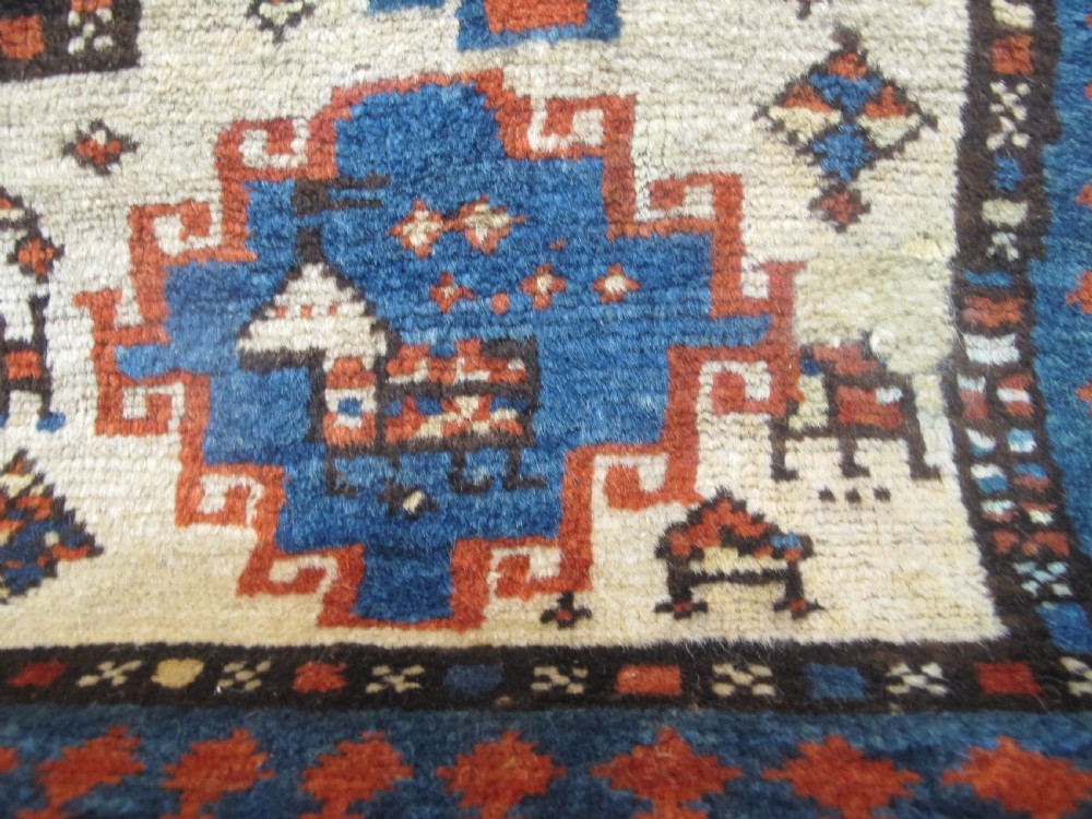 Antique Caucasian Rug, Circa 1870 2.20m x 1.20m View IX
