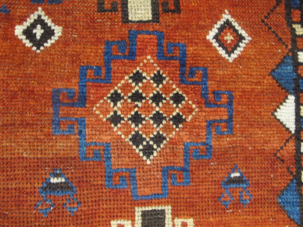 Antique Caucasian Rug, Circa 1870 2.20m x 1.20m View XIII