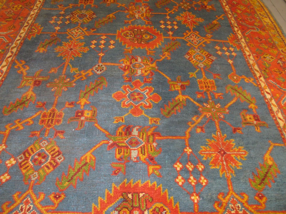 Antique Oushak Carpet, Western Turkey, Circa 1880, 3.57m x 2.76m View II
