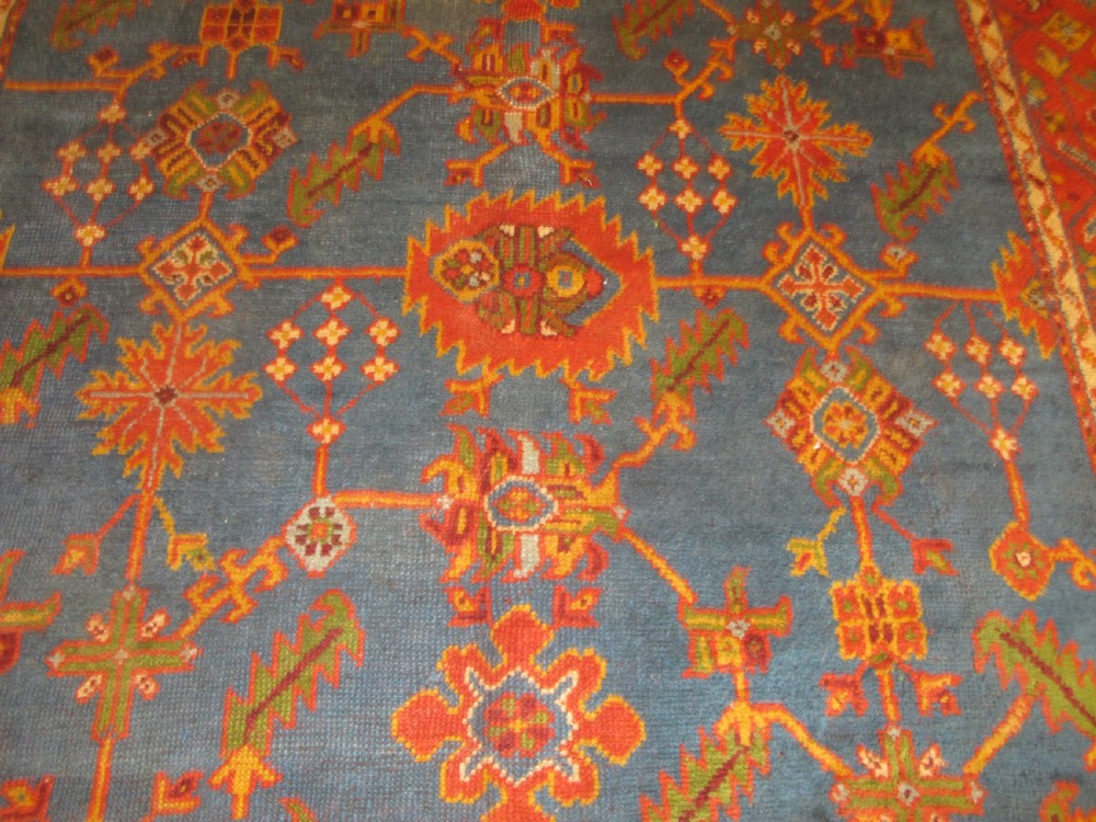Antique Oushak Carpet, Western Turkey, Circa 1880, 3.57m x 2.76m View III