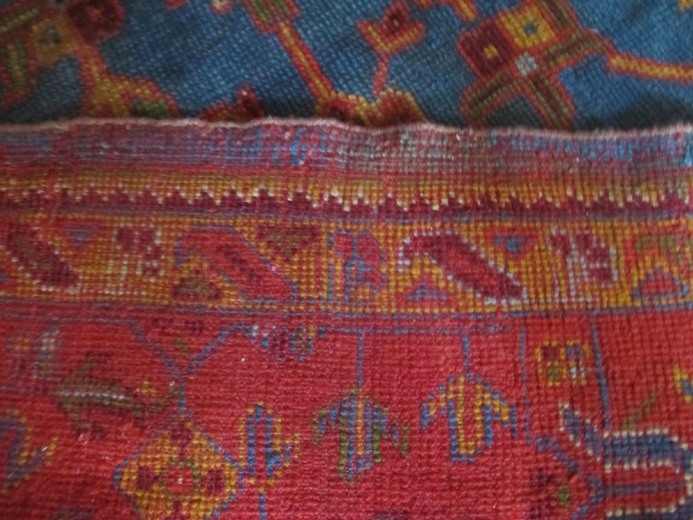 Antique Oushak Carpet, Western Turkey, Circa 1880, 3.57m x 2.76m View V