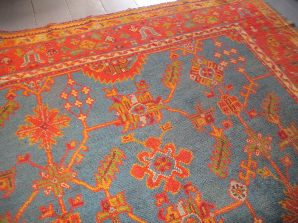 Antique Oushak Carpet, Western Turkey, Circa 1880, 3.57m x 2.76m View X