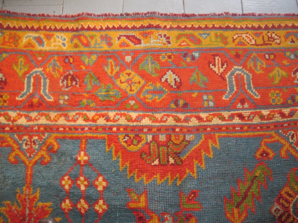 Antique Oushak Carpet, Western Turkey, Circa 1880, 3.57m x 2.76m View XI
