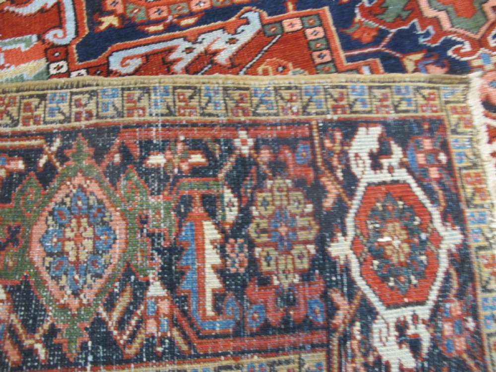 Colourful Heriz Carpet, Circa 1890, 3.25m x 2.40m View VI