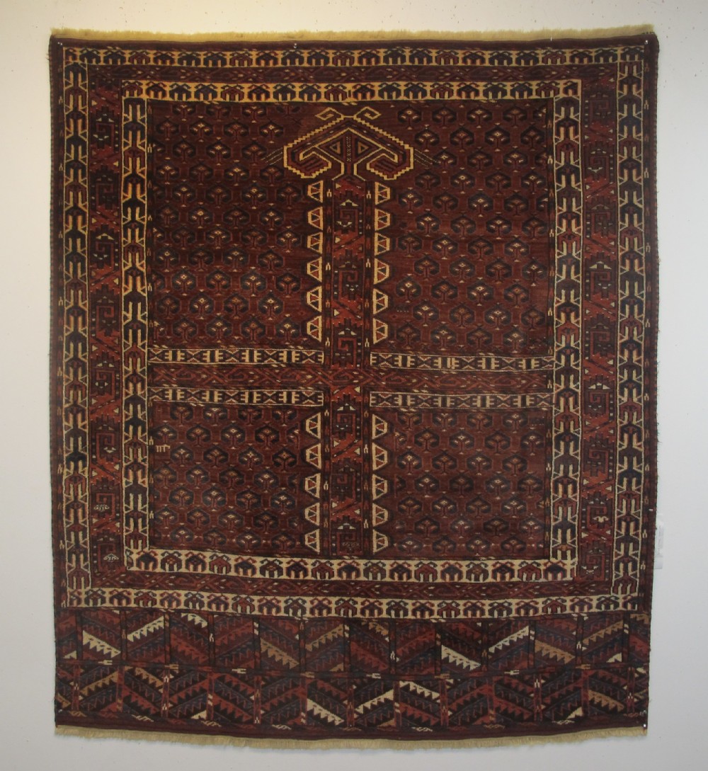 Yomut Ensi, Central Asia, Circa 1880, 1.70m x 1.48m