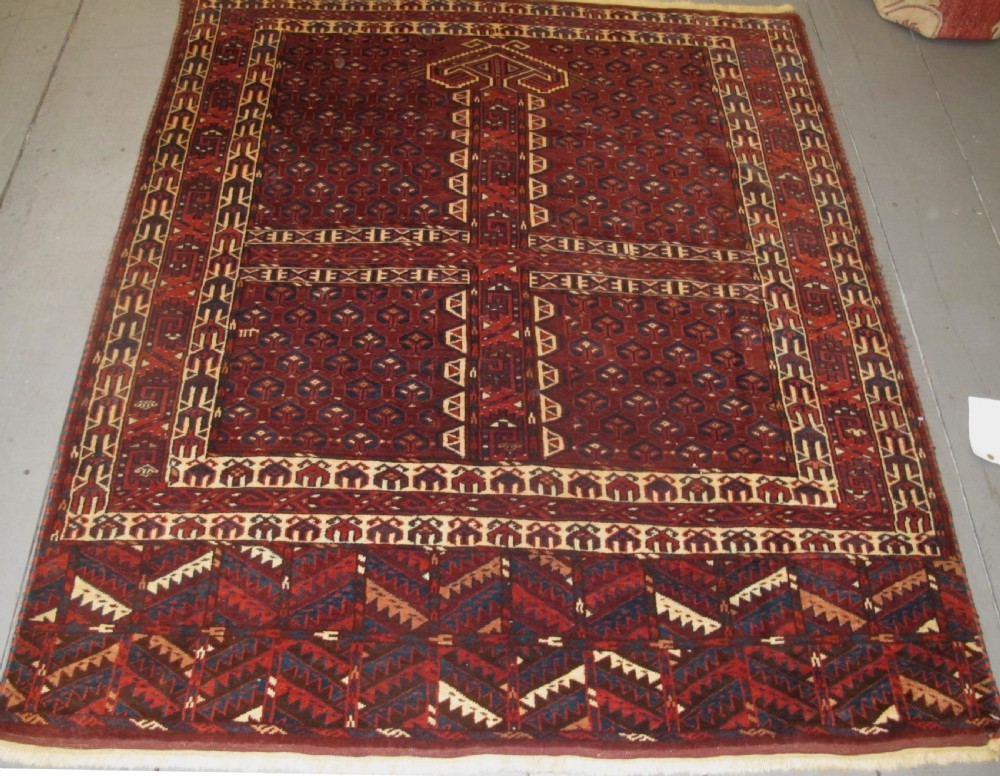 Yomut Ensi, Central Asia, Circa 1880, 1.70m x 1.48m View II