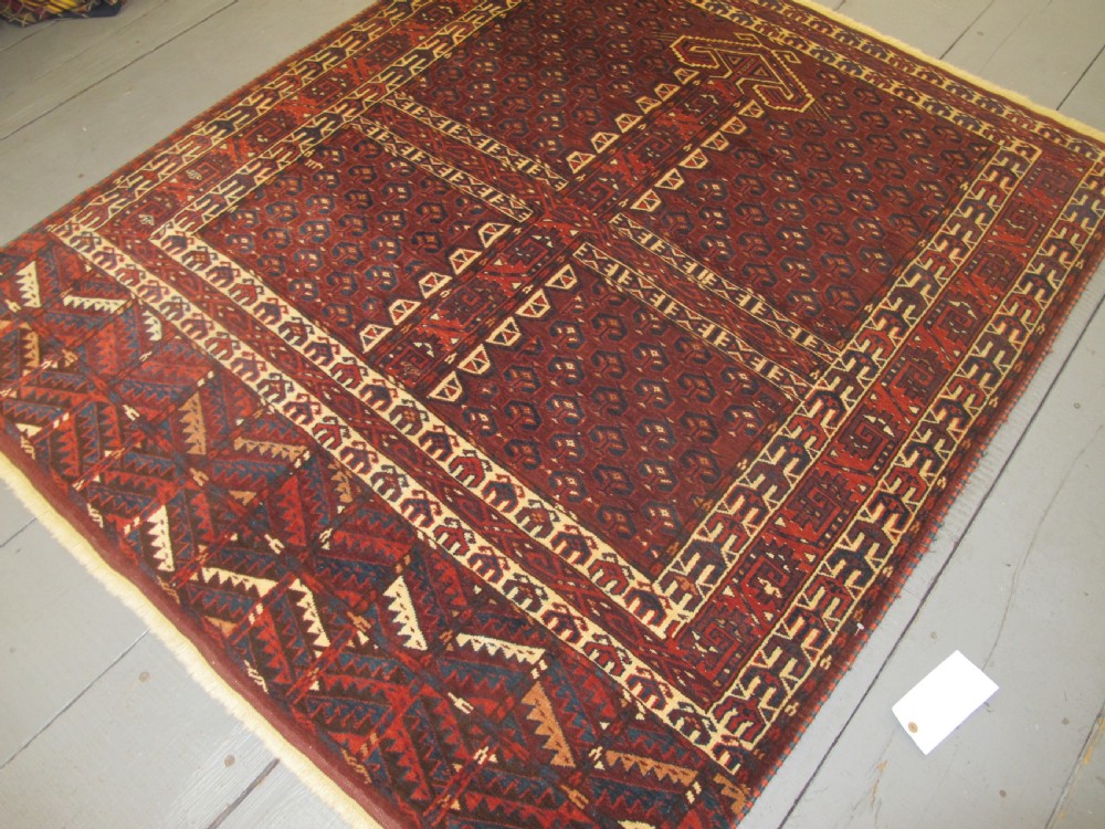Yomut Ensi, Central Asia, Circa 1880, 1.70m x 1.48m View III
