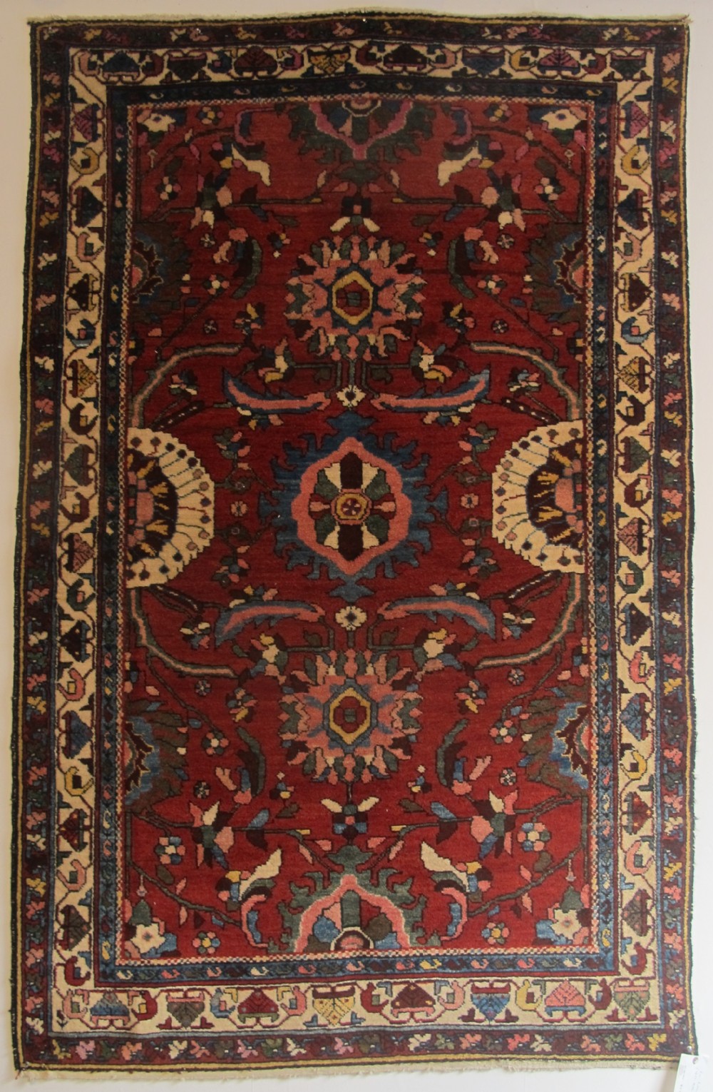 Bakhtiari Village Rug, Persia, Circa 1890, 2.04m x 1.33m