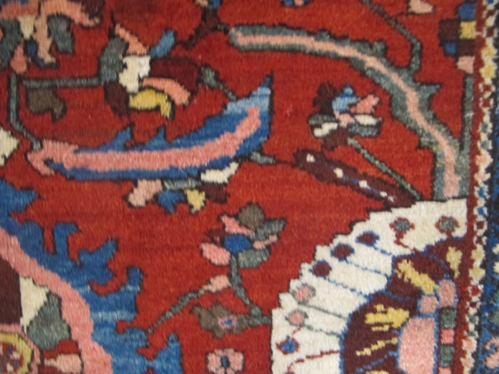 Bakhtiari Village Rug, Persia, Circa 1890, 2.04m x 1.33m View VII