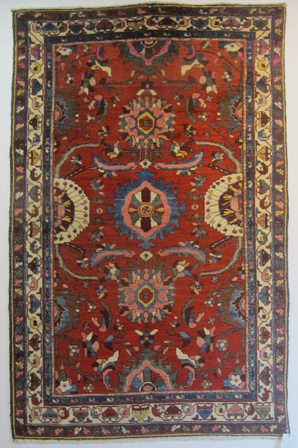 Bakhtiari Village Rug, Persia, Circa 1890, 2.04m x 1.33m View XII