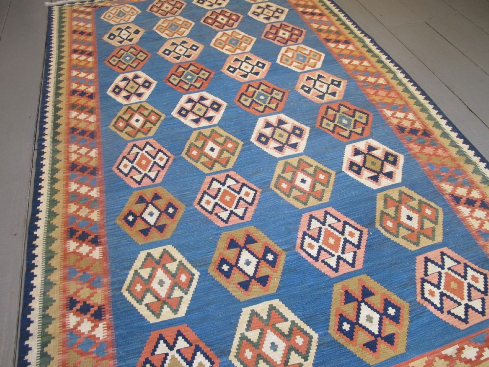Fine Qashqai Kilim, Persia, circa 1910, 2.54m x 1.62m View VIII