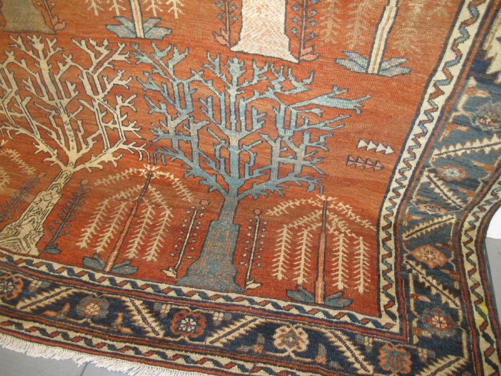 Bakshaish 'Tree' Carpet, North-West Persia, Circa 1870, 3.26m x 2.62m View VII