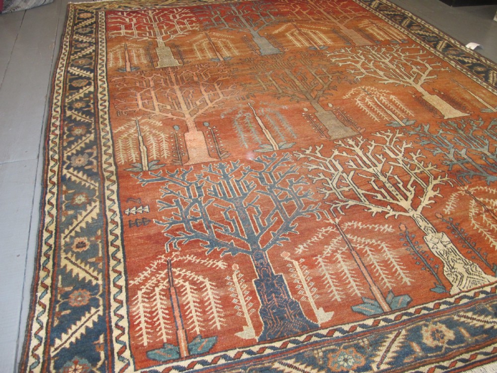 Bakshaish 'Tree' Carpet, North-West Persia, Circa 1870, 3.26m x 2.62m View XIII